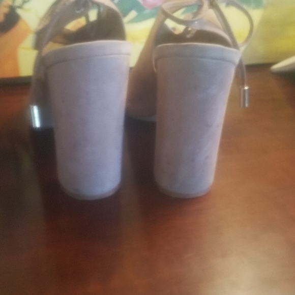 Steve Madden suede chunky heels - Picture 3 of 4